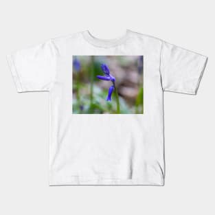 Bluebell - woodland flower Kids T-Shirt